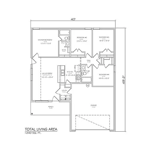 Floor plan Enclave Estates