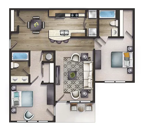 Floor plan Catawba