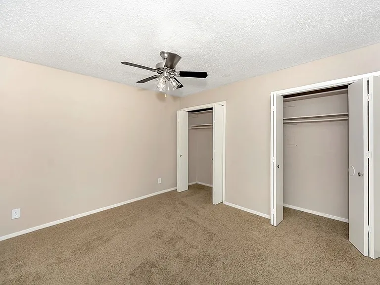 Spacious closet providing plenty of storage