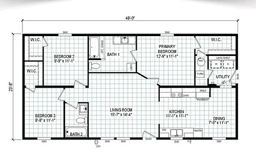 Floor plan Clayton Blast