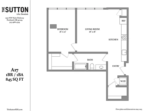 Floor plan A17