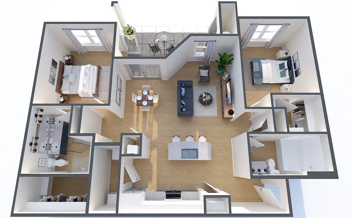 Floor plan B2