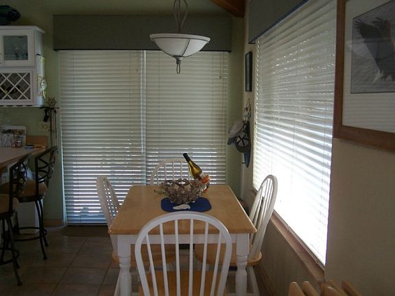 Tile floor, open and light
