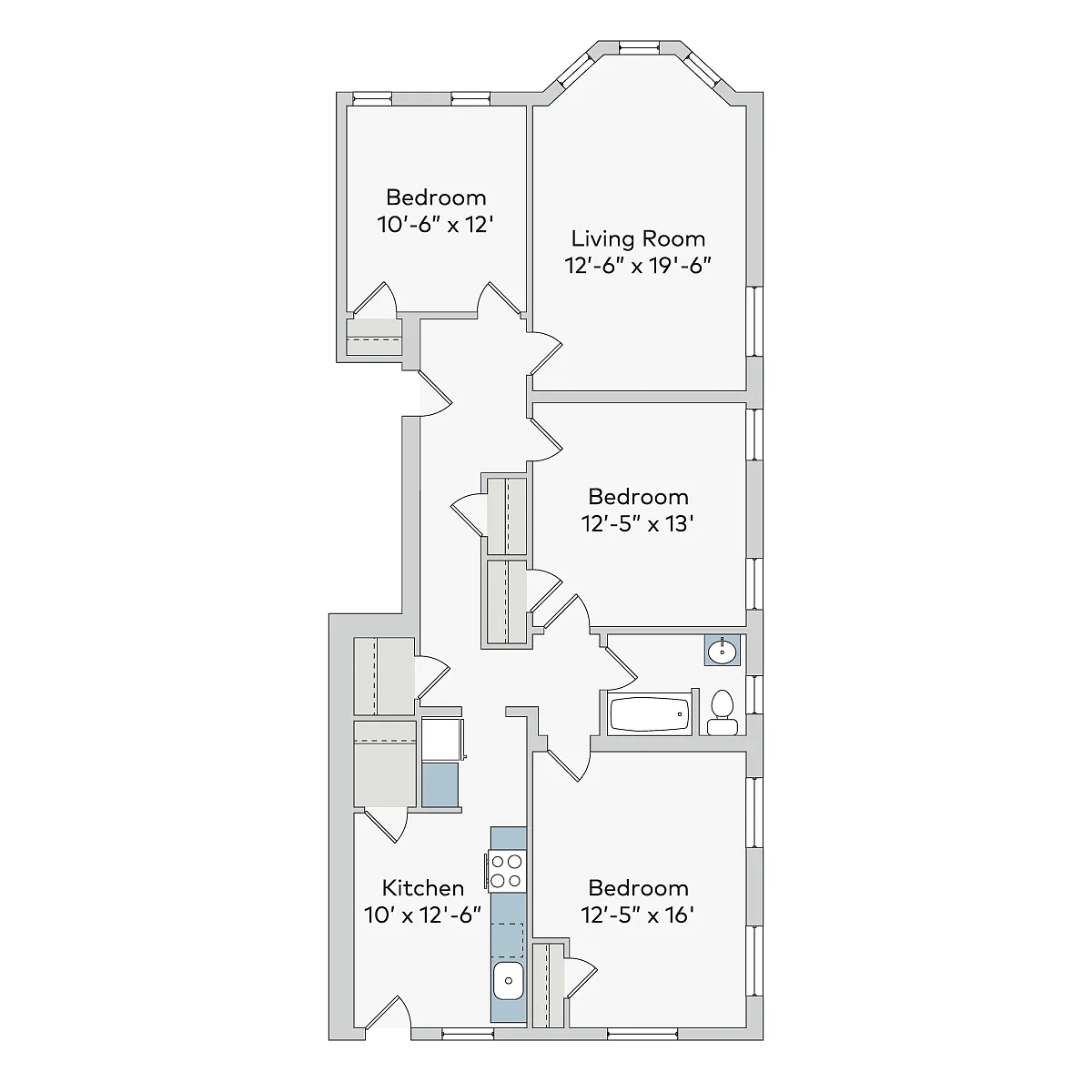 Floor plan van-3bd