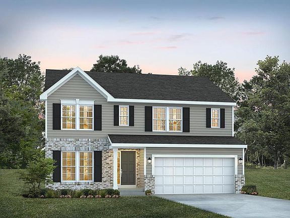 Elevation A with Brick