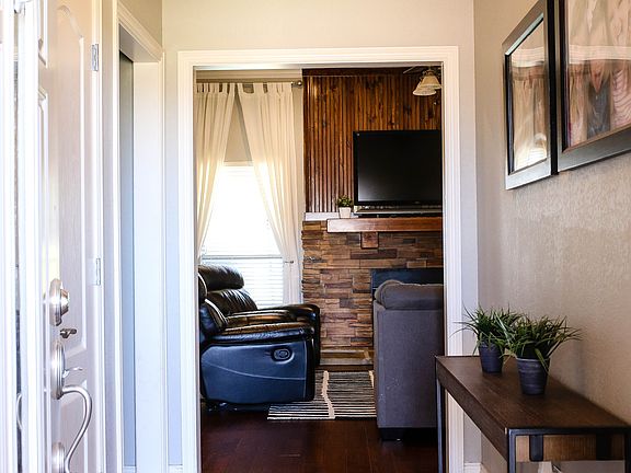 Entryway with large closet