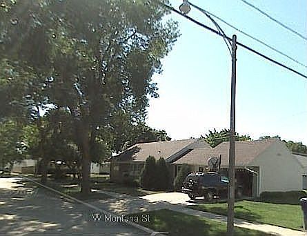 looking at house from the northwest