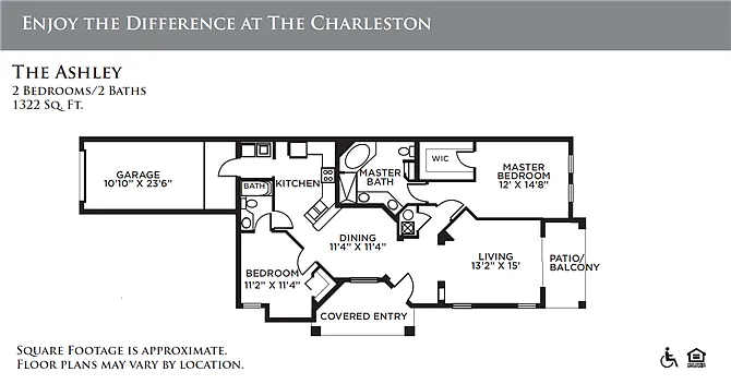 Floor plan The Ashley