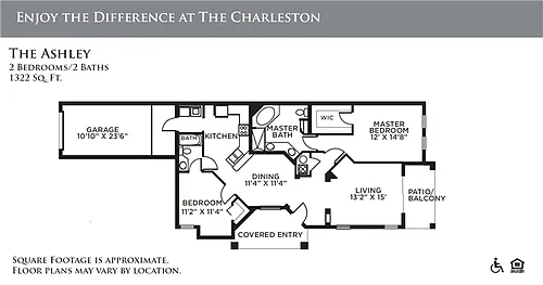 Floor plan The Ashley