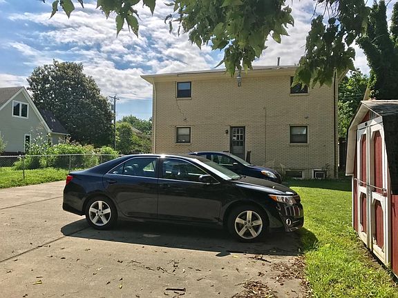 rear entrance / off street parking