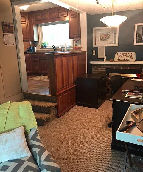 Dining area off kitchen