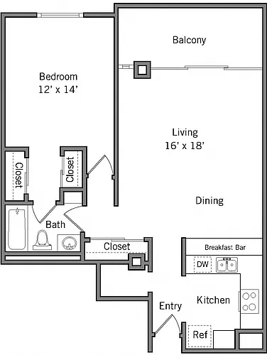 Floor plan 1A