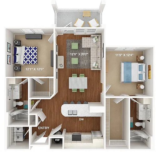 Floor plan B2B