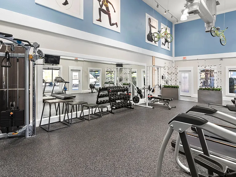 Swing by our fitness center whenever it suits your schedule.