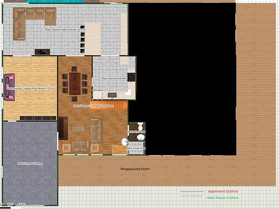 1st Floor Plan