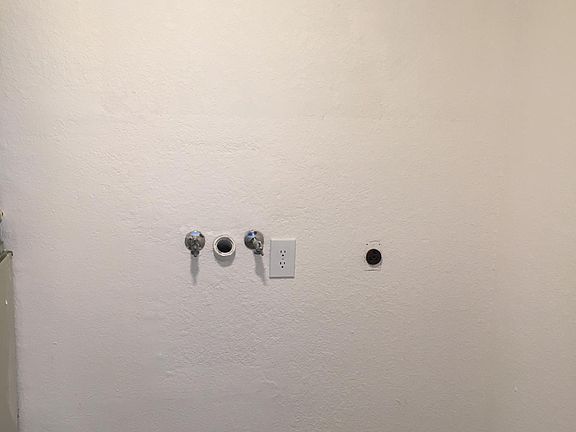 Laundry room will have washer and dryer.