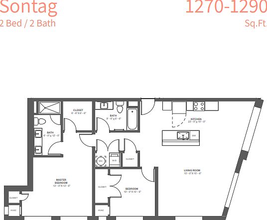 2nd image of 1436 Church & State Way #801