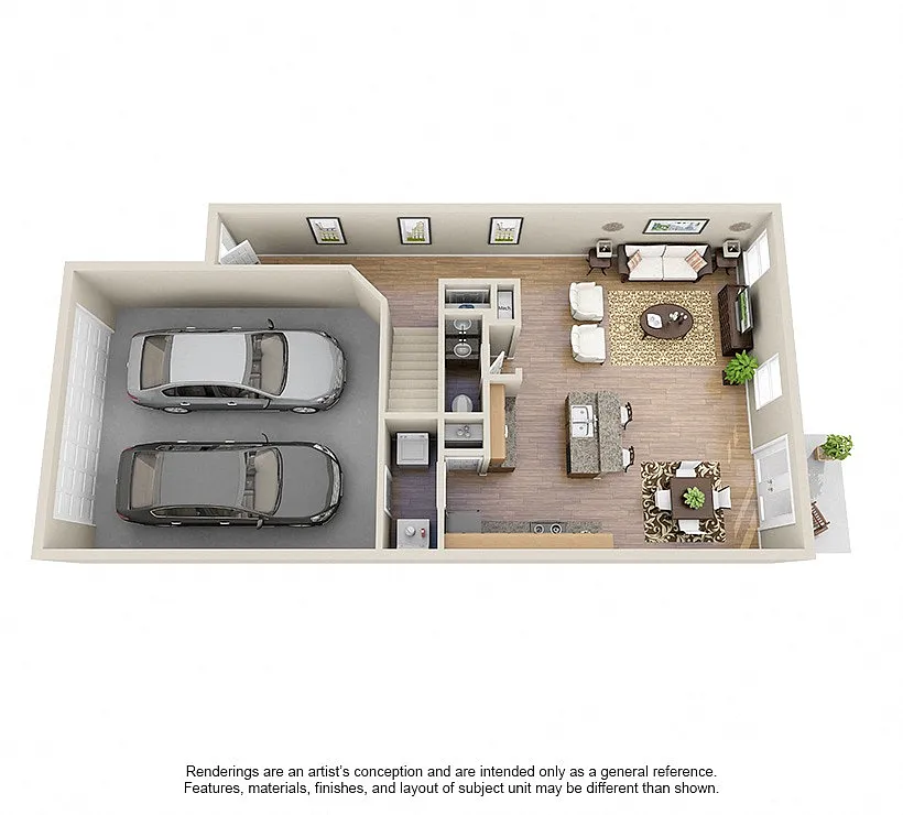 Floor plan Townhome