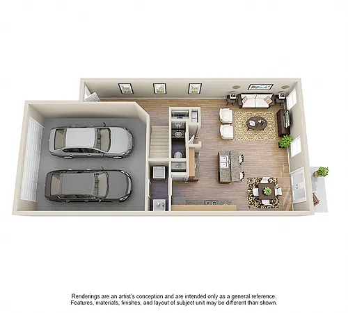 Floor plan Townhome