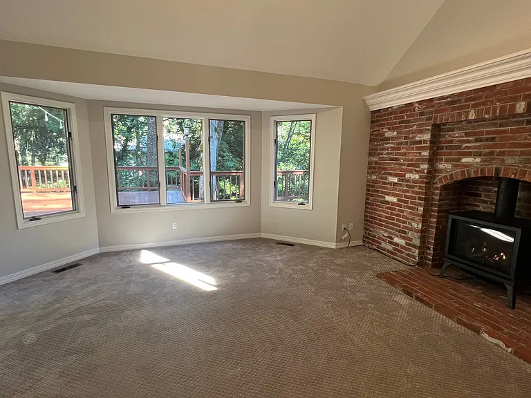 Family room, located next to kitchen