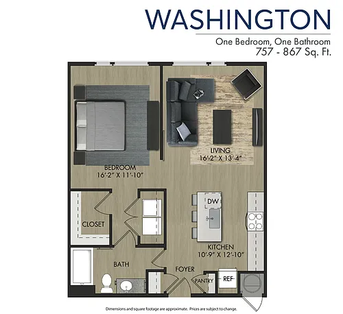 Floor plan Washington
