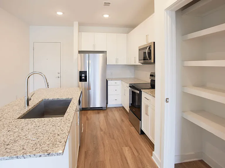 Kitchen with Stainless Steel Appliances