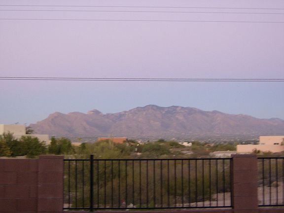 View from backyard
