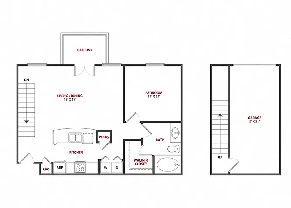 Floor plan LaSalle