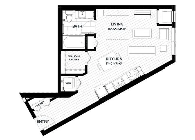 Floor plan Flats | Sage 3