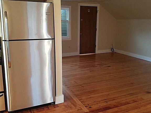 Kitchen view through Living Room