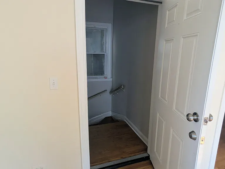 Stairwell entry.
