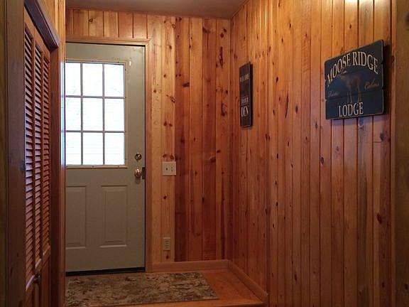 1st Floor Wood paneled entryway