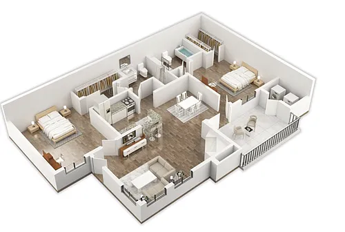 Floor plan B3