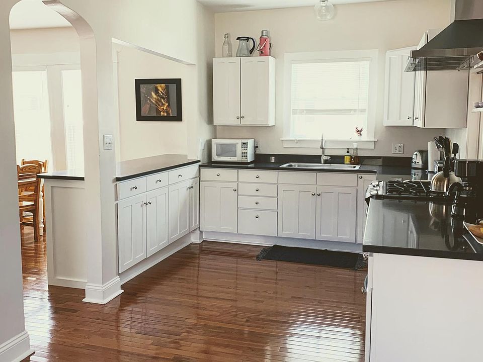 Kitchen with all Stainless Steel Appliances