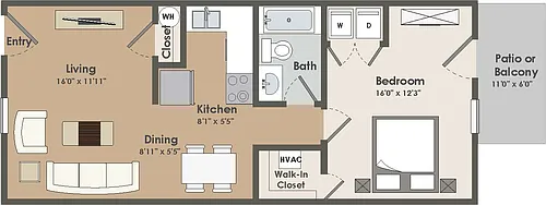 Floor plan Beach Chic Oxford