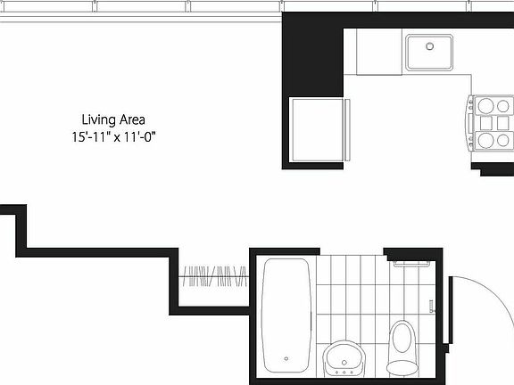 2nd image of 200 W 67th St APT 4J