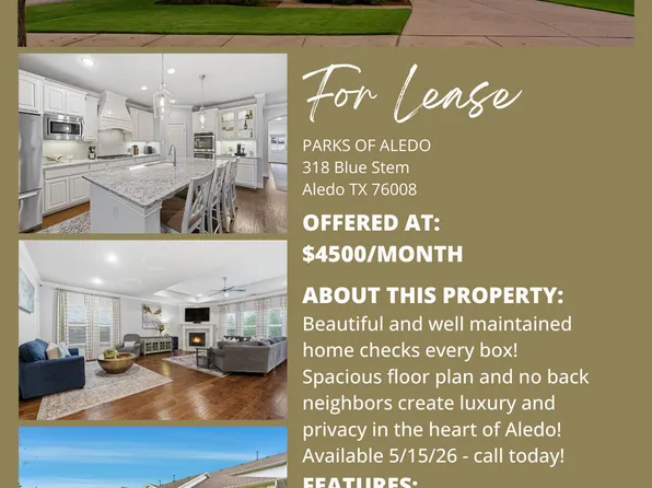 318 Bluestem Ln, Aledo, TX 76008