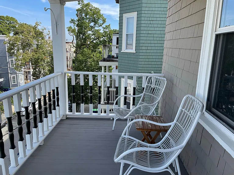 Front balcony