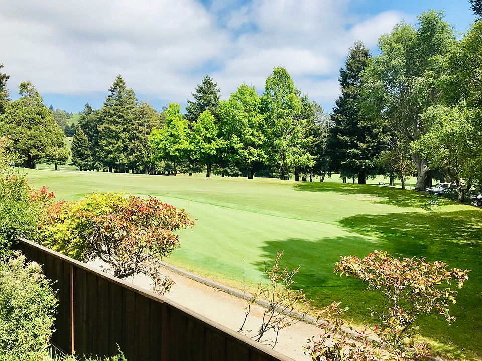 golf course view from the balcony