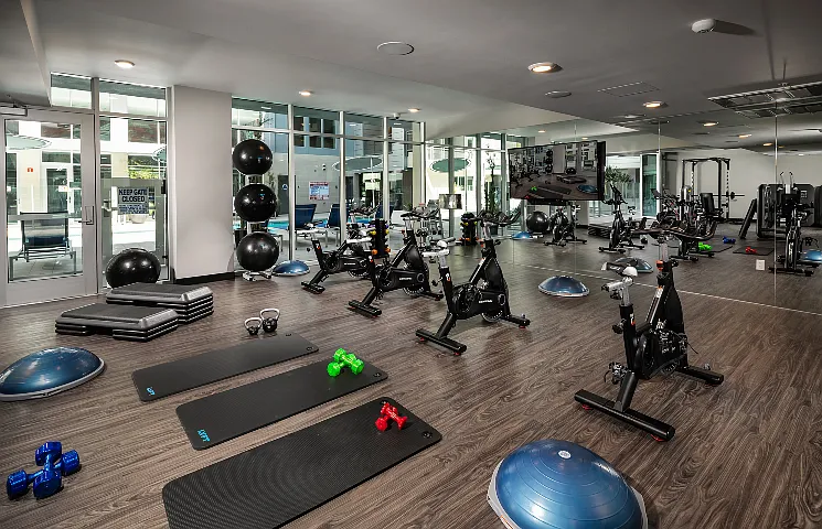 Fitness Center | Next on Lex Apartments | Luxury Apartments in Glendale CA