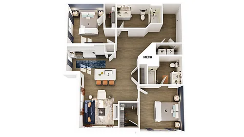 Floor plan B3