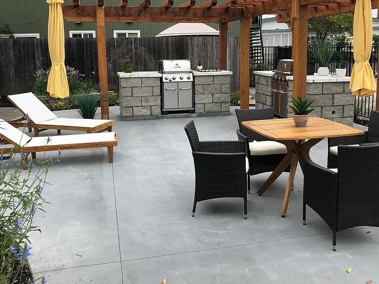 BBQ and Lounge Area
