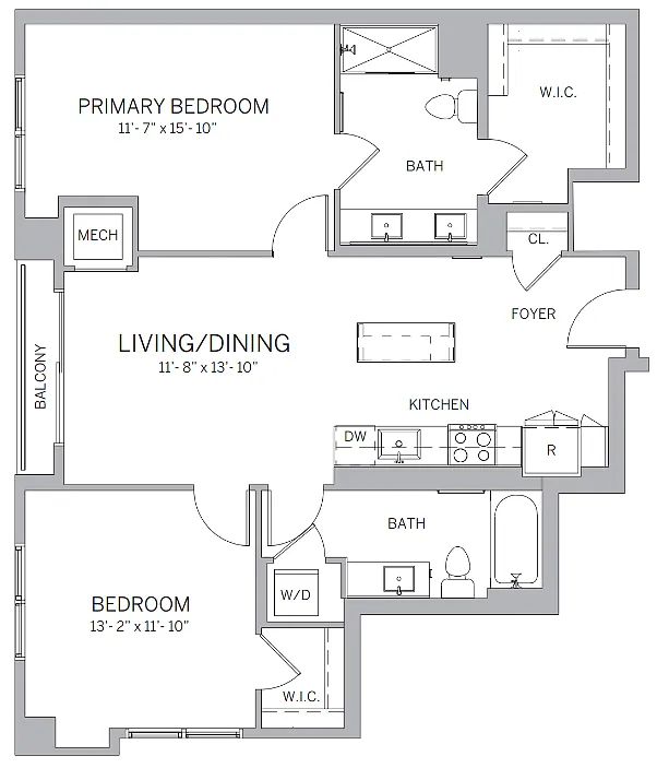 Floor plan B09C