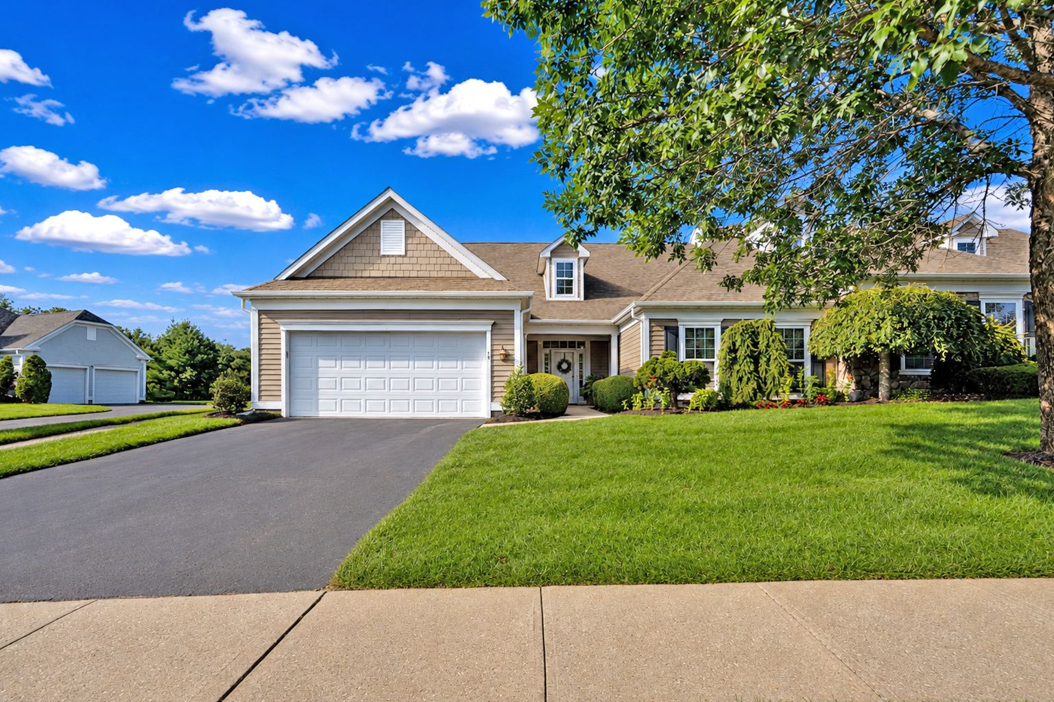  Two-car garage and private driveway