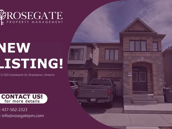 323 Clockwork Dr #2, Brampton, ON L7A 5C5