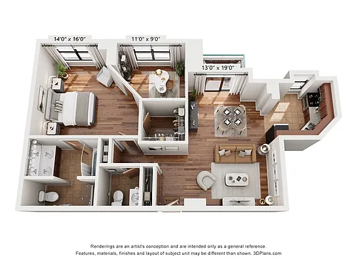 Floor plan A7