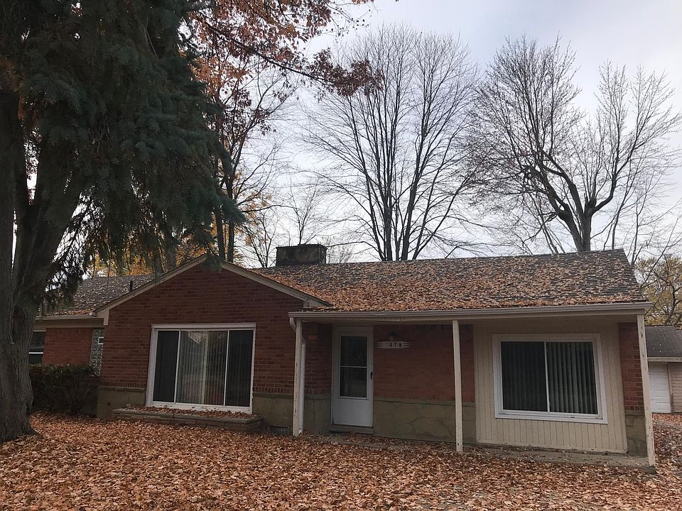 Front view of the house