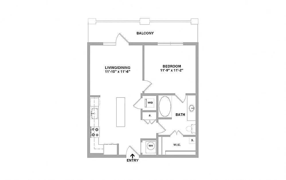 Floor plan A2h