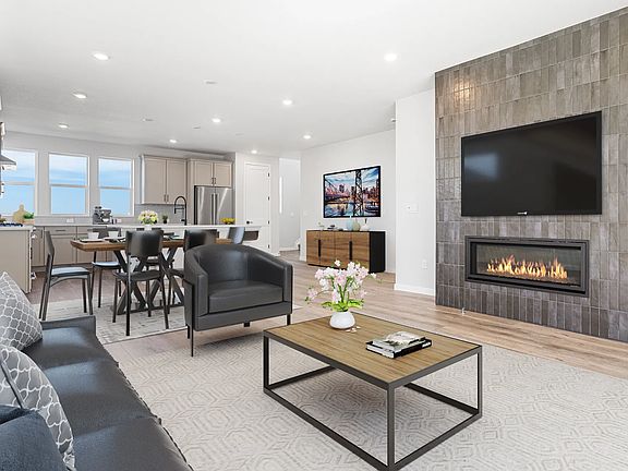 Homesite 44 Great Room, Dining Kitchen - Virtual