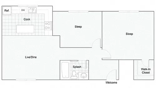 Floor plan 21B